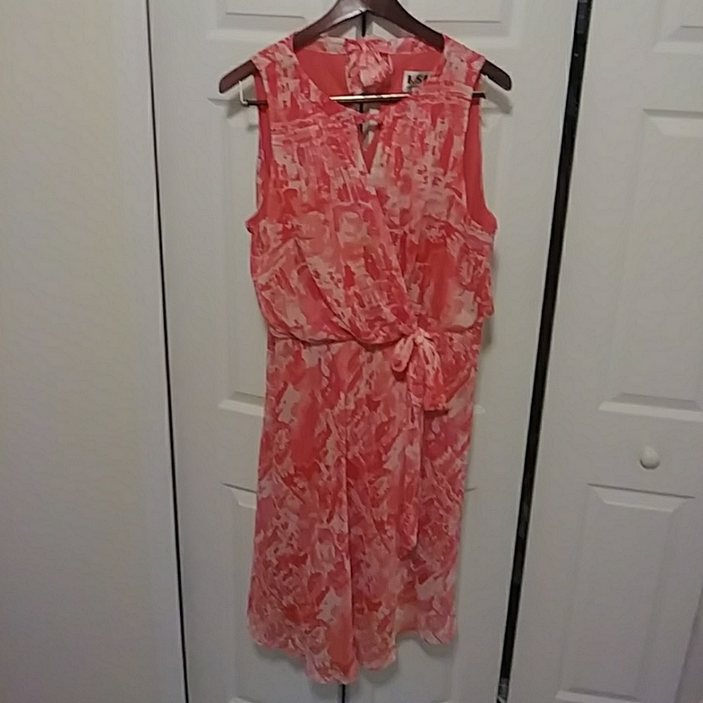 Red/Pink floral dress